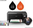 EPSON PRINTER L-3250 ECO TANK 3*1 WIFI PRINTER COLOR طابعة ابسون نفاثة للحبر موديل 3250