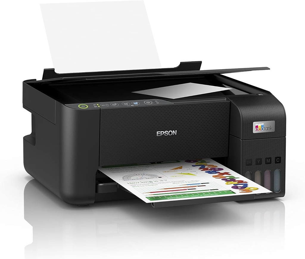 EPSON PRINTER L-3250 ECO TANK 3*1 WIFI PRINTER COLOR طابعة ابسون نفاثة للحبر موديل 3250