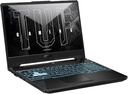 ASUS TUF Gaming  FX507ZC4-HN321 Laptop With 15.6-Inch Full HD Display, Core i5-12500H Processor/8GB RAM/512GB SSD/4GB Nvidia Geforce RTX 3050 Graphics Card/DOS(Without Windows) English/Arabic Grey