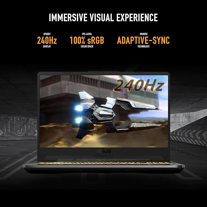 ASUS TUF Gaming  FX507ZC4-HN321 Laptop With 15.6-Inch Full HD Display, Core i5-12500H Processor/8GB RAM/512GB SSD/4GB Nvidia Geforce RTX 3050 Graphics Card/DOS(Without Windows) English/Arabic Grey