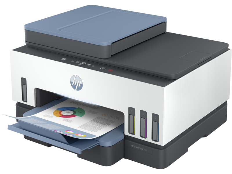  HP PRINTER SMART TANK 795 AIO COLOR طابعة اتش بي ملونة