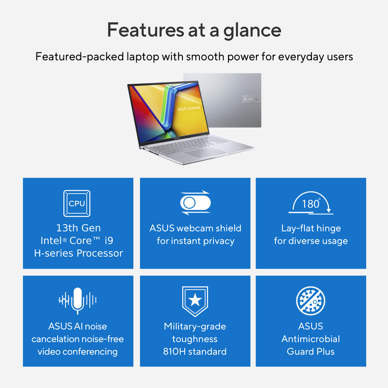 ASUS LAPTOP VIVBOOK X1605VA CORE I9-1300H