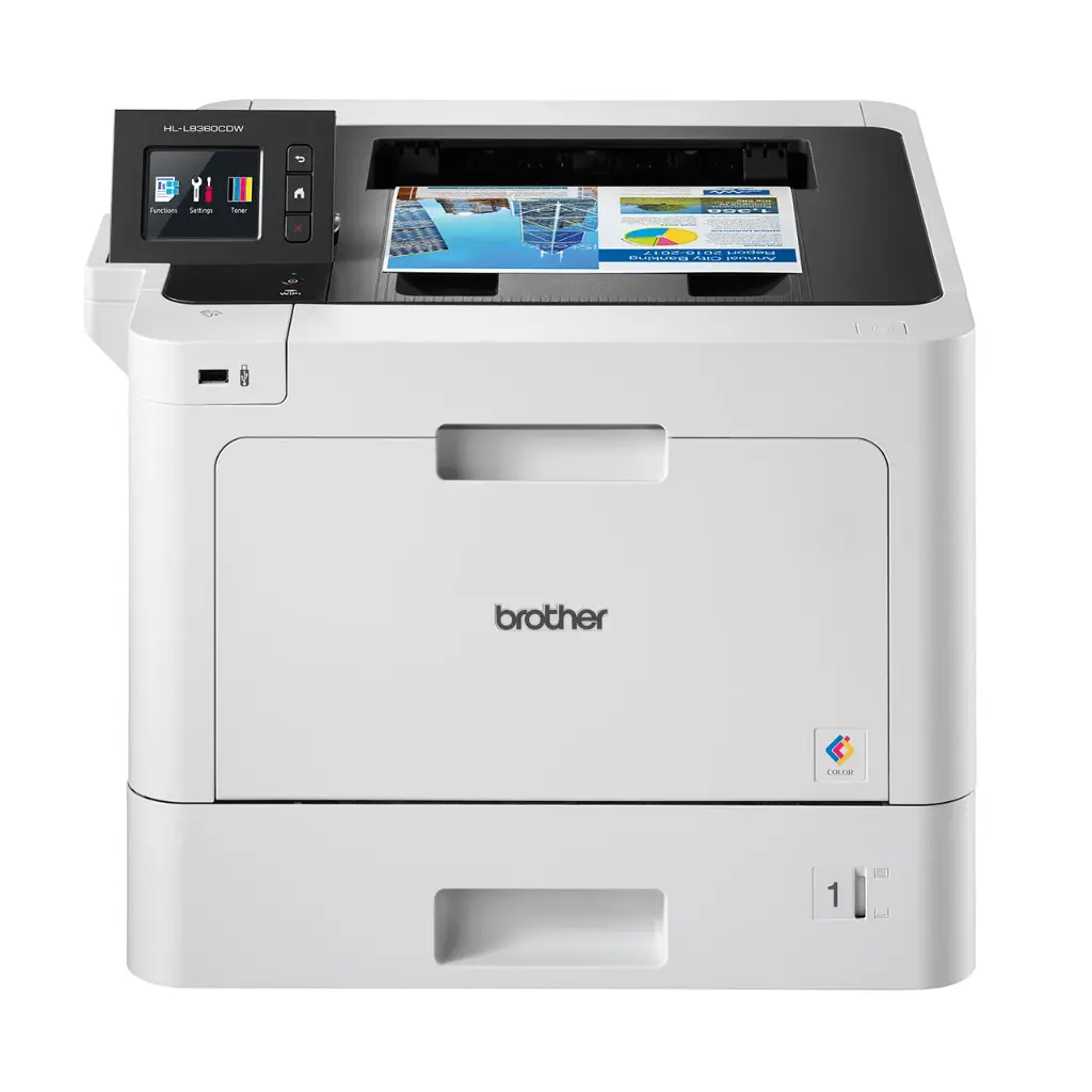 BROTHER PRINTER HL-8360CDW 30 PPM طابعة برازر ملون