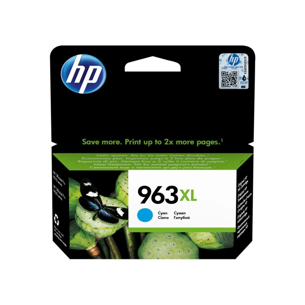 HP 963xl cyan حبر اتش بي اصلي 963