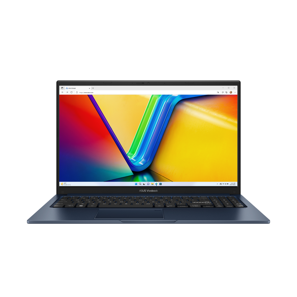 ASUS Vivobook 15 (X1504)-NJ093 / CORE   I7-1355U-16GB RAM -512SSD  -	 15.6" FHD D 1S-1B-QUIET BLUE    DOS  جهاز اسوس   محمول